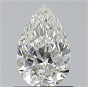 Natural Diamond 0.80 Carats, Pear with  Cut, H Color, VS2 Clarity and Certified by GIA