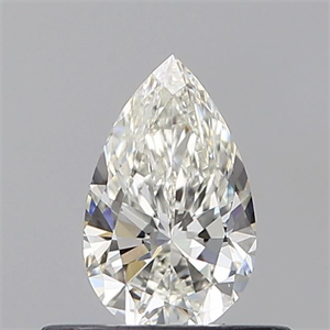 Foto Diamante Natural 0.40 quilates, De pera , Color I, claridad VS1 y certificado GIA de