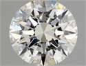 Diamante Natural 0.46 quilates, Redondo , Color I, claridad VVS2 y certificado GIA