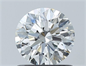Diamante Natural 0.83 quilates, Redondo , Color G, claridad VVS2 y certificado GIA