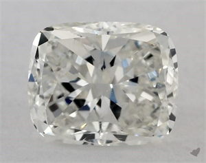 Picture of Natural Diamond 1.00 Carats, Cushion with  Cut, I Color, SI2 Clarity and Certified by GIA