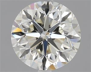 Picture of 1.00 Carats, Round Diamond with Very Good Cut, K Color, VS1 Clarity and Certified by GIA