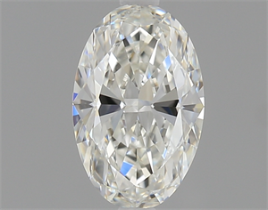 Picture of 0.51 Carats, Oval Diamond with  Cut, H Color, IF Clarity and Certified by GIA