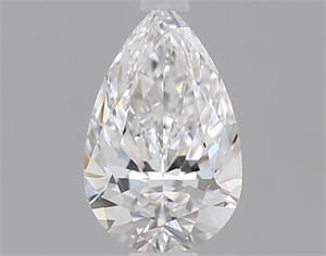 Picture of 0.50 Carats, Pear Diamond with  Cut, D Color, VVS1 Clarity and Certified by GIA