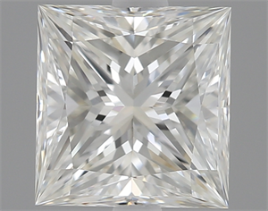 Picture of 0.73 Carats, Princess Diamond with  Cut, H Color, VVS1 Clarity and Certified by GIA