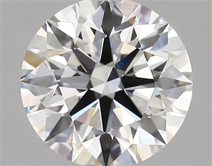 Picture of Lab Grown Diamond 2.80 Carats, Round with Ideal Cut, D Color, VVS2 Clarity and Certified by IGI