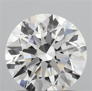 Picture of Lab Grown Diamond 1.09 Carats, Round with Ideal Cut, D Color, VVS2 Clarity and Certified by IGI
