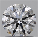 Del inventario de diamantes de laboratorio, 0.96 quilates, Redondo , Color D, claridad VS1 y certificado IGI