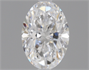 0.52 Carats, Oval Diamond with  Cut, D Color, IF Clarity and Certified by GIA
