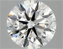 Del inventario de diamantes de laboratorio, 3.01 quilates, Redondo , Color G, claridad VS1 y certificado IGI