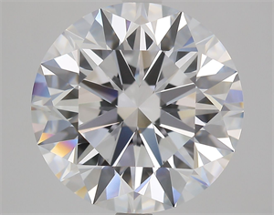 Picture of Natural Diamond 4.19 Carats, Round with Excellent Cut, D Color, FL Clarity and Certified by GIA