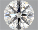 Diamante Natural 1.50 quilates, Redondo , Color I, claridad VVS2 y certificado GIA