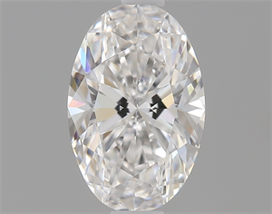 Picture of 0.50 Carats, Oval Diamond with  Cut, E Color, VVS1 Clarity and Certified by GIA