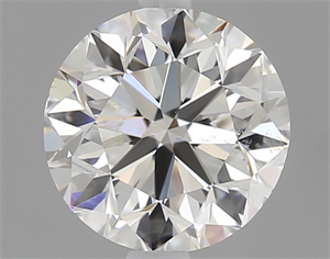 Picture of 1.00 Carats, Round Diamond with Very Good Cut, H Color, I1 Clarity and Certified by GIA