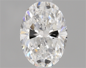 Picture of 0.50 Carats, Oval Diamond with  Cut, D Color, VS2 Clarity and Certified by GIA