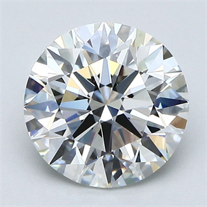 Foto Diamante Natural 2.21 quilates, Redondo , Color H, claridad VS1 y certificado GIA de