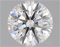 Del inventario de diamantes de laboratorio, 1.90 quilates, Redondo , Color F, claridad VS2 y certificado GIA