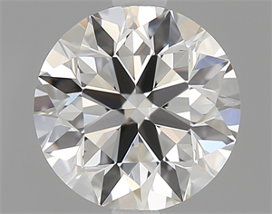 Picture of 0.70 Carats, Round Diamond with Excellent Cut, F Color, VVS1 Clarity and Certified by GIA
