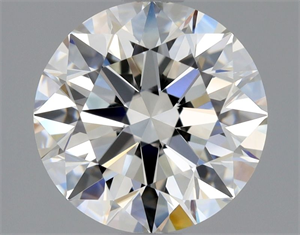 Foto Diamante Natural 1.57 quilates, Redondo , Color G, claridad IF y certificado GIA de