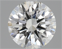 0.50 Carats, Round Diamond with Excellent Cut, G Color, SI2 Clarity and Certified by GIA