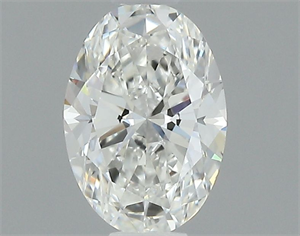 Picture of Natural Diamond 0.53 Carats, Oval with  Cut, H Color, VS2 Clarity and Certified by GIA
