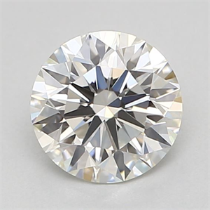 Picture of Natural Diamond 0.40 Carats, Round with Excellent Cut, I Color, VS1 Clarity and Certified by GIA