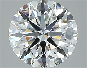 Picture of Natural Diamond 1.70 Carats, Round with Excellent Cut, G Color, VVS1 Clarity and Certified by GIA