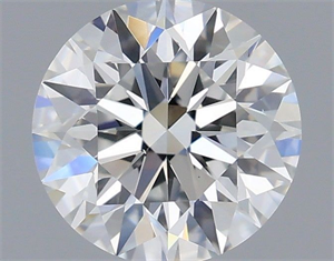 Picture of Lab Grown Diamond 1.07 Carats, Round with Excellent Cut, E Color, VS1 Clarity and Certified by IGI