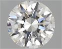 1.01 Carats, Round Diamond with Excellent Cut, I Color, SI1 Clarity and Certified by GIA