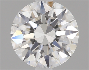 Picture of 0.50 Carats, Round Diamond with Excellent Cut, E Color, SI1 Clarity and Certified by GIA