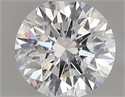 Natural Diamond 0.70 Carats, Round with Very Good Cut, F Color, SI2 Clarity and Certified by GIA