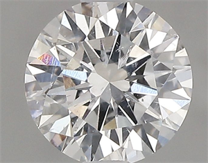 Picture of Natural Diamond 0.70 Carats, Round with Very Good Cut, F Color, SI2 Clarity and Certified by GIA