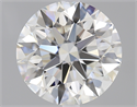 2.01 Carats, Round Diamond with Excellent Cut, F Color, IF Clarity and Certified by GIA