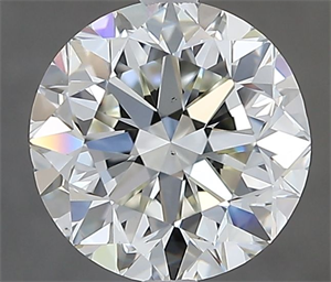 Foto Diamante Natural 2.01 quilates, Redondo , Color I, claridad VS1 y certificado IGI de