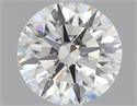 1.01 Carats, Round Diamond with Excellent Cut, G Color, SI1 Clarity and Certified by GIA