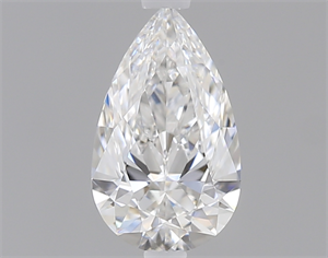 Picture of 0.50 Carats, Pear Diamond with  Cut, D Color, VS2 Clarity and Certified by GIA