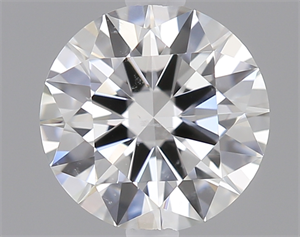 Picture of 0.51 Carats, Round Diamond with Excellent Cut, F Color, SI2 Clarity and Certified by GIA