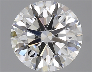Picture of 2.01 Carats, Round Diamond with Excellent Cut, F Color, SI1 Clarity and Certified by GIA