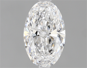 Picture of 0.60 Carats, Oval Diamond with  Cut, D Color, VS1 Clarity and Certified by GIA