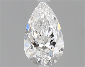 Picture of 0.50 Carats, Pear Diamond with  Cut, D Color, VS2 Clarity and Certified by GIA