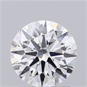 Lab Grown Diamond 1.25 Carats, Round with Ideal Cut, D Color, VVS1 Clarity and Certified by IGI