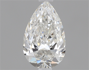 Picture of 0.40 Carats, Pear Diamond with  Cut, F Color, VVS1 Clarity and Certified by GIA
