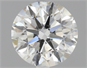 1.01 Carats, Round Diamond with Excellent Cut, I Color, I1 Clarity and Certified by GIA