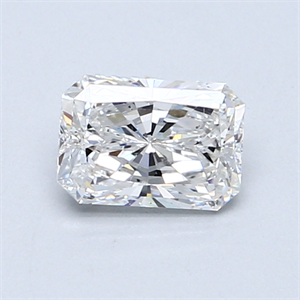 Foto 0.80 quilates, Radiante Diamante , Color F, claridad SI1 y certificado por GIA de