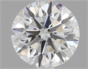 0.40 Carats, Round Diamond with Excellent Cut, E Color, IF Clarity and Certified by GIA