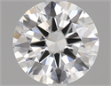 0.50 Carats, Round Diamond with Excellent Cut, F Color, VVS1 Clarity and Certified by GIA