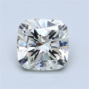 Picture of 5.05 Carats, Cushion Diamond with  Cut, J Color, SI1 Clarity and Certified by GIA