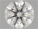 1.01 Carats, Round Diamond with Excellent Cut, G Color, SI1 Clarity and Certified by GIA