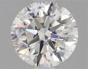 Picture of 1.00 Carats, Round Diamond with Excellent Cut, G Color, I1 Clarity and Certified by GIA