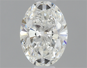 Picture of 0.50 Carats, Oval Diamond with  Cut, G Color, VVS2 Clarity and Certified by GIA